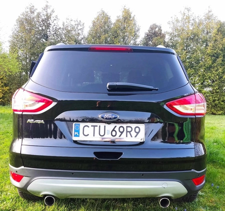 Ford Kuga cena 48999 przebieg: 130000, rok produkcji 2013 z Tuchola małe 92